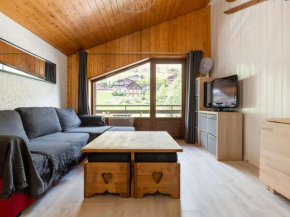 Superbe Studio Mezzanine Rénové au Cœur du Grand Bornand – 4 Couchages, Balcon, Proche Commerces et Ski - FR-1-458-162